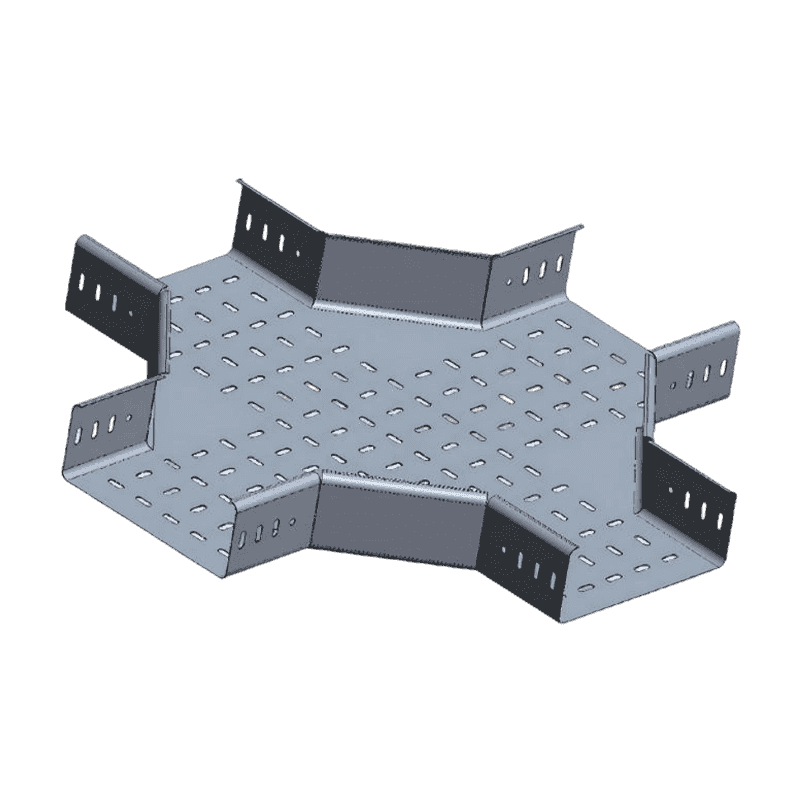 Bandeja de cables perforada transversal