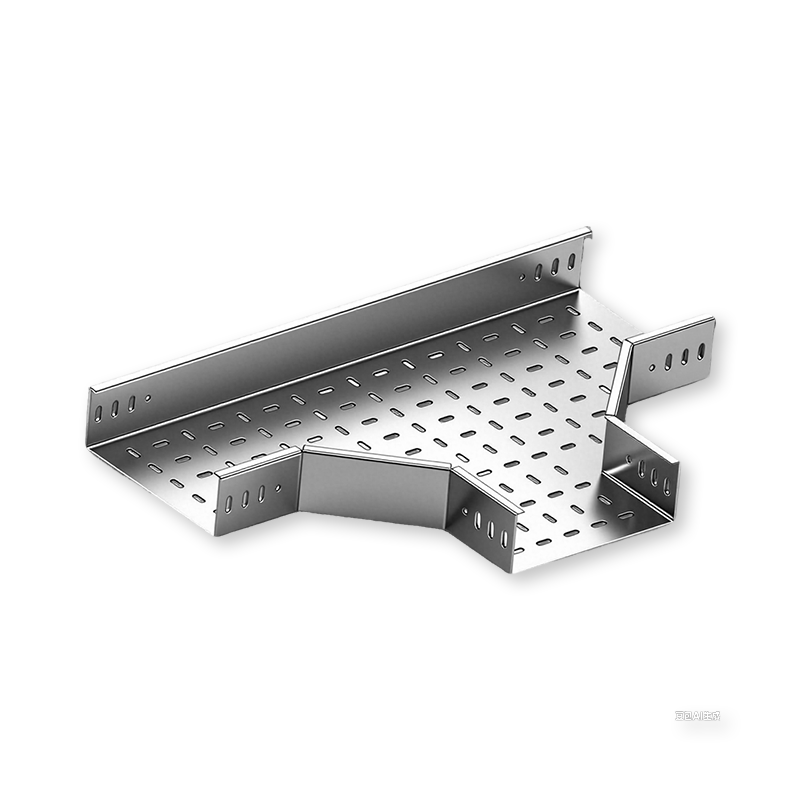 T de bandeja de cables perforada